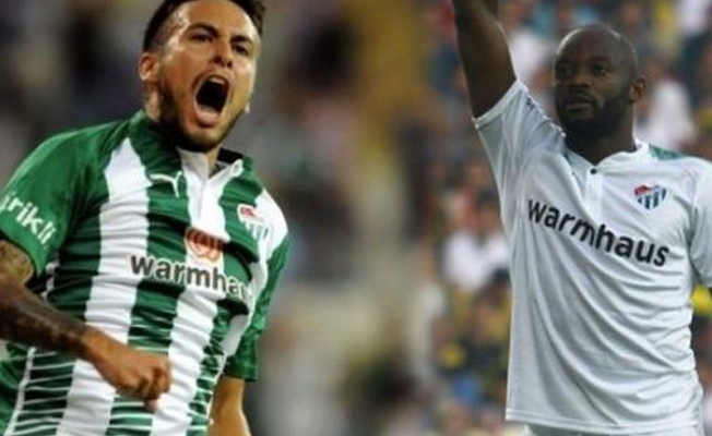 Bursaspor'a Jorquera ve Kembo'dan kötü haber