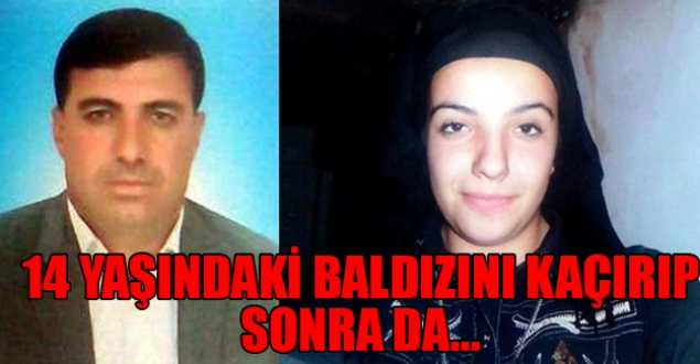 14 yaşındaki baldızını kaçırdı