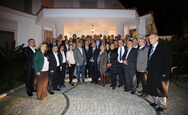 Kocaoğlu ve başkanlardan İnce'ye ziyaret