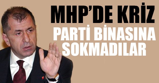 MHP Genel Başkan Adayı'nı partiye sokmadılar