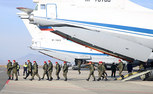 Rus güçlerinin ilk bölümü ülkelerine döndü
