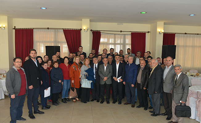 Başkan Hasan Arslan, esnafla bir araya geldi