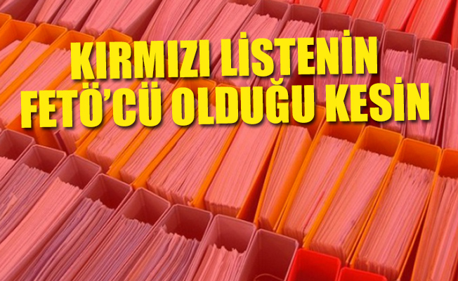 FETÖ'den açığa alınanlar için üç renkli liste
