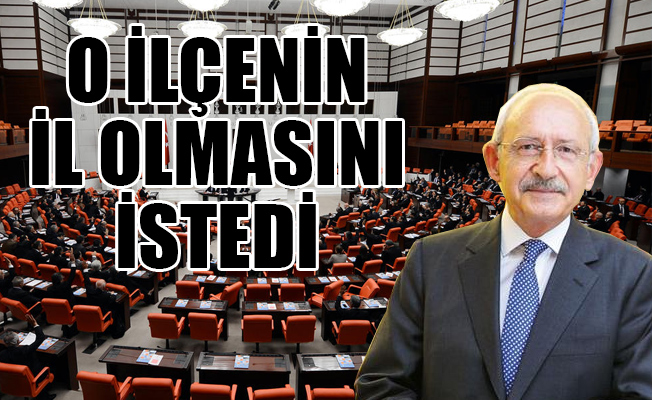CHP liderinden 82'nci il teklifi