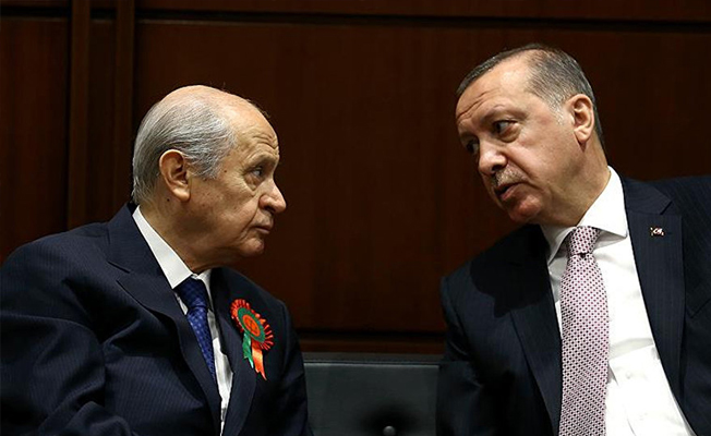 Erdoğan ve Bahçeli Kudüs'ü görüştü