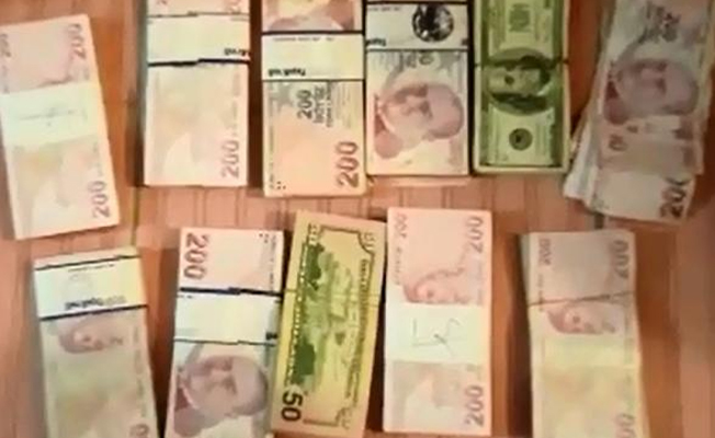 FETÖ'nün gaybubet evindeki kirli sepetinden binlerce lira ve dolar çıktı