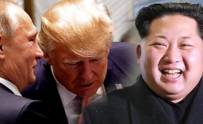 Trump, Kuzey Kore konusunda Putin'den yardım istedi