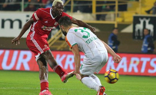 Aytemiz Alanyaspor: 1 Demir Grup Sivasspor: 1