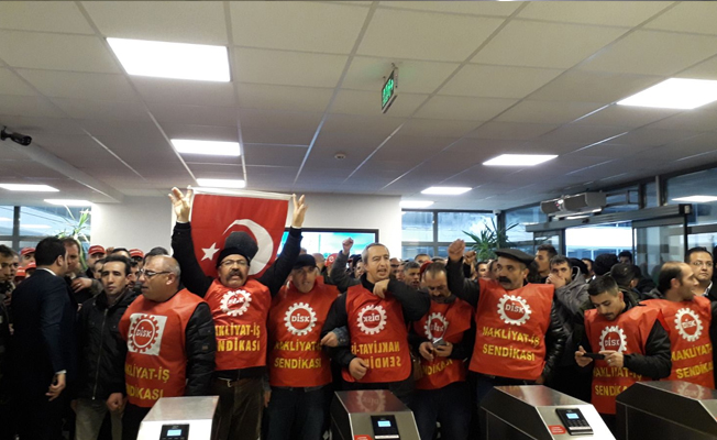 İşçiler direndi kazandı!