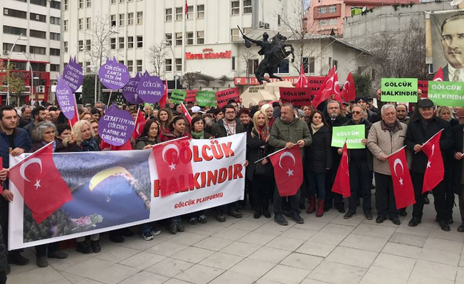 "Gölcük’e dokunma" eylemi