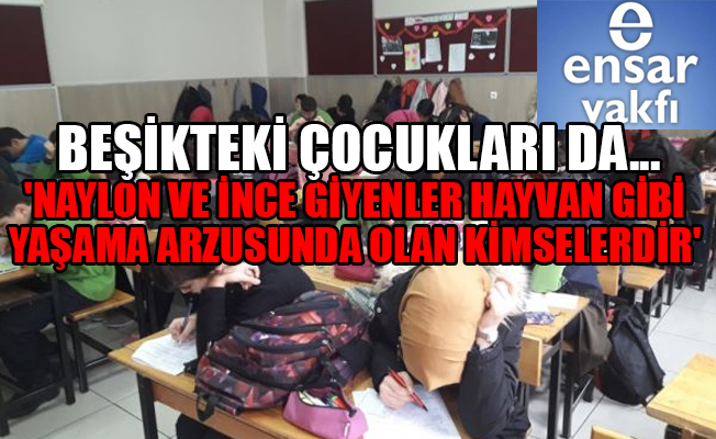 Ensar Vakfı'ndan bir skandal daha...