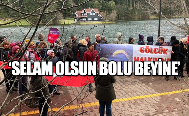 Gölcük’te ‘Ranta Hayır’ eylemi