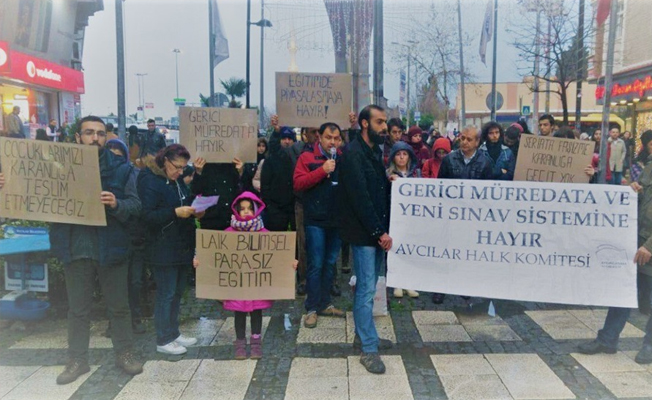 Avcılar Halk Komitesi: Gerici müfredatla mücadele çağrısı yaptı