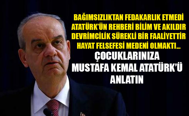 Eski Genelkurmay Başkanı İlker Başbuğ, Atatürk'ün devrimciliğini anlattı