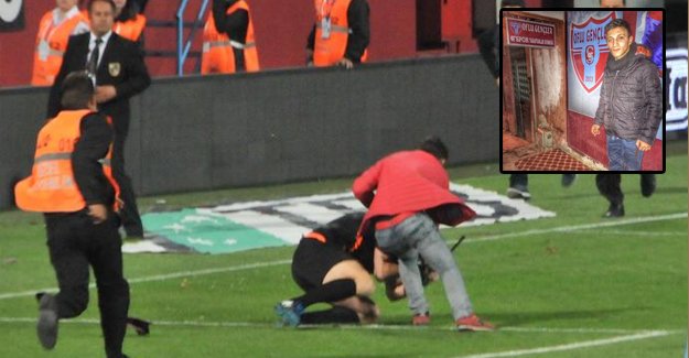 Hakem Volkan Bayarslan'a saldıranın kimliği belli oldu
