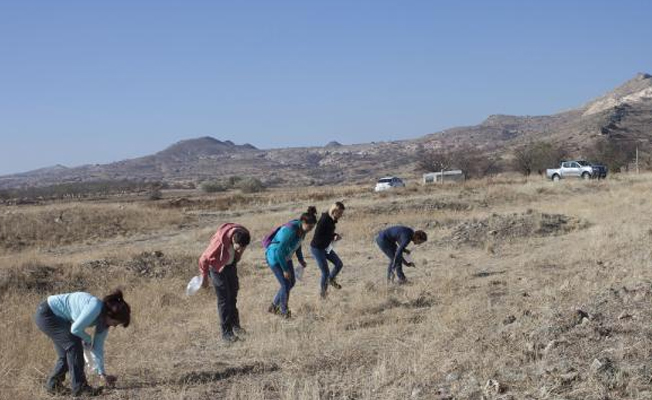 Kapadokya'da antik yerleşim yeri bulundu!
