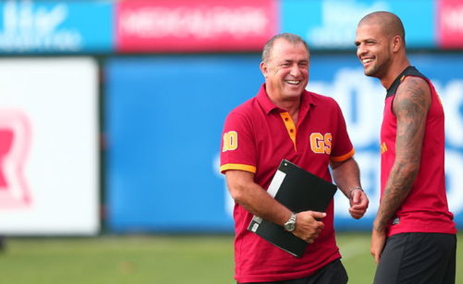 Fatih Terim Galatasaray'a döndü, Melo çıldırdı