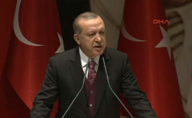 Erdoğan kürsüde kaldığı 40 dakikanın 13'ünde Kılıçdaroğlu'nu eleştirdi