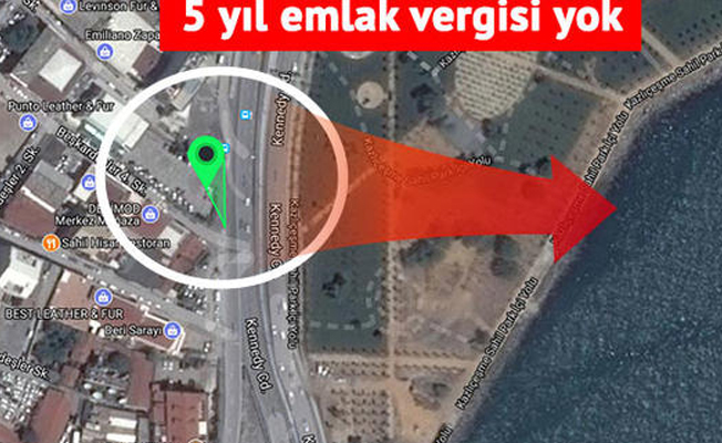 İstanbul'da ilginç ilan! 'Denize nazır üçgen arazi gökdelene uygun'
