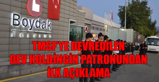 Mustafa Boydak'tan 'TMSF' açıklaması