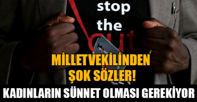 Milletvekilinden şok sözler!
