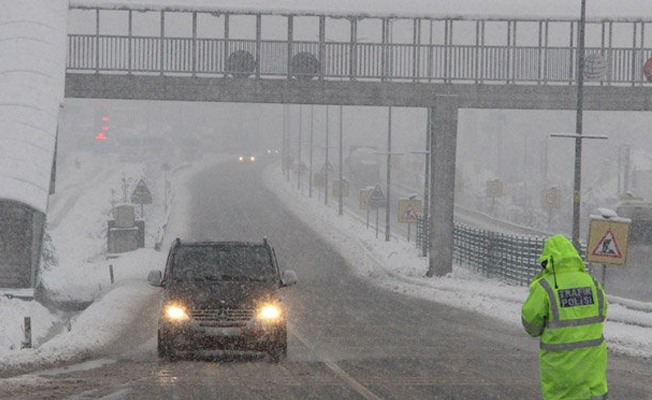 Bolu Dağı’nda TIR’ların geçişine izin verilmiyor