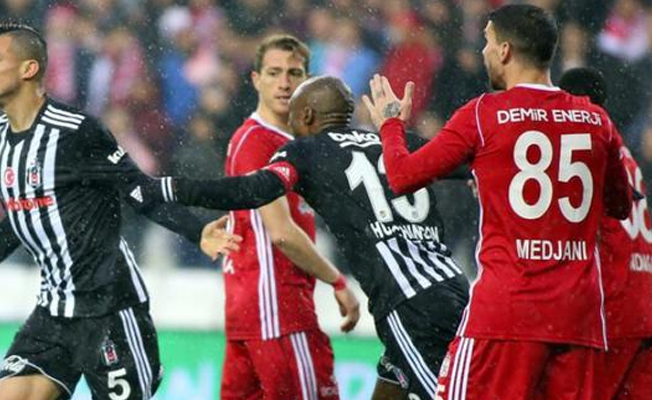 Beşiktaş, Sivas deplasmanından eli boş döndü