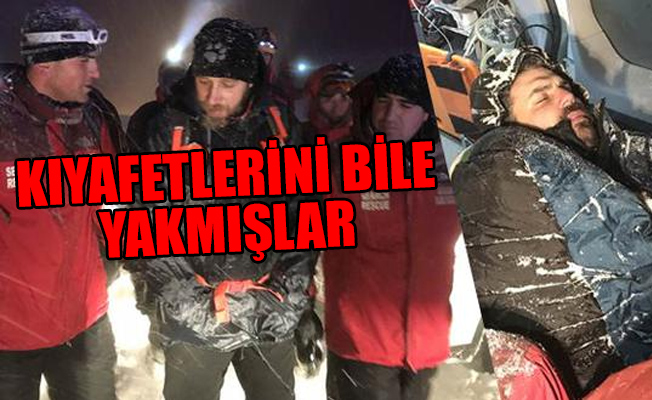 Uludağ’da kaybolan 5 dağcı, 5 saatte kurtarıldı