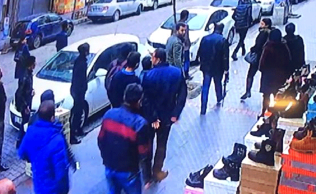 10 yaşındaki kızı taciz etti, meydan dayağı yedi
