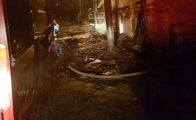 Evinde çıkan yangında feci şekilde can verdi!