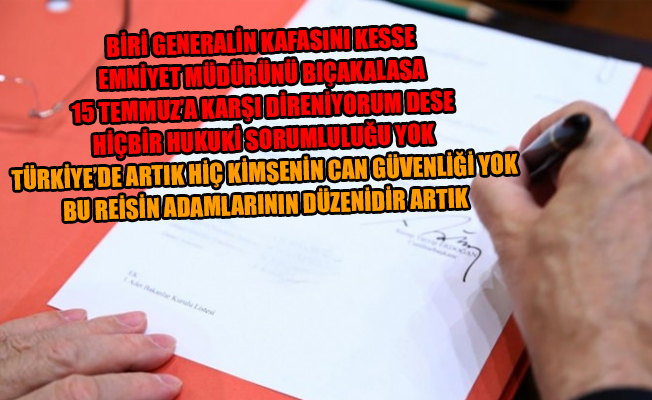 CHP'den KHK ile gelen 'yargısız infazı' meşrulaştıran madde için flaş hamle