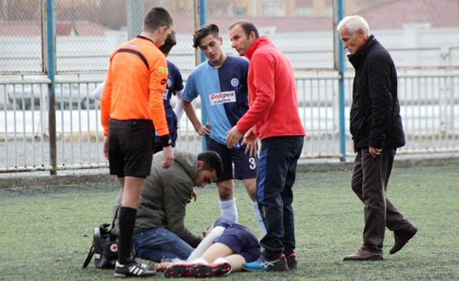 Maç sırasında sara nöbeti geçirdi!