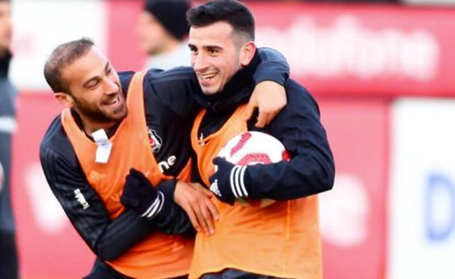 Quaresma ve Orkan frikik çalıştı