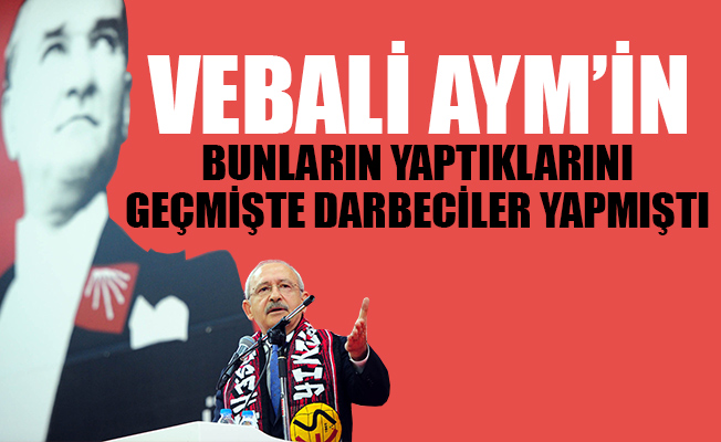 Kılıçdaroğlu: Tek tip uygulaması 12 Eylül'de de vardı