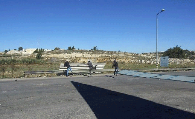Ramallah'ta protesto gösterilerinin şiddeti azaldı!