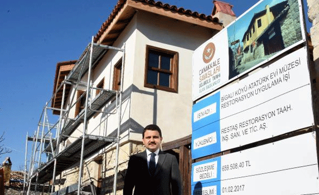 'Atatürk Evi' 18 Mart'ta ziyarete açılacak!