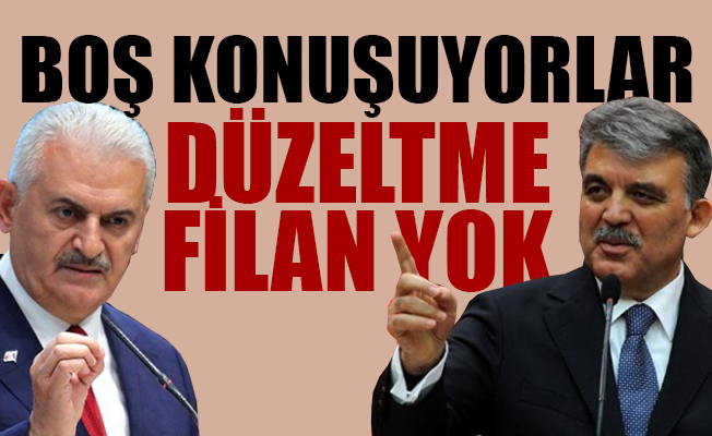 Başbakan Binali Yıldırım'dan, Abdullah Gül'ün KHK eleştirilerine yanıt