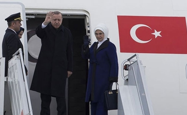 Cumhurbaşkanı Erdoğan, Tunus'a gitti