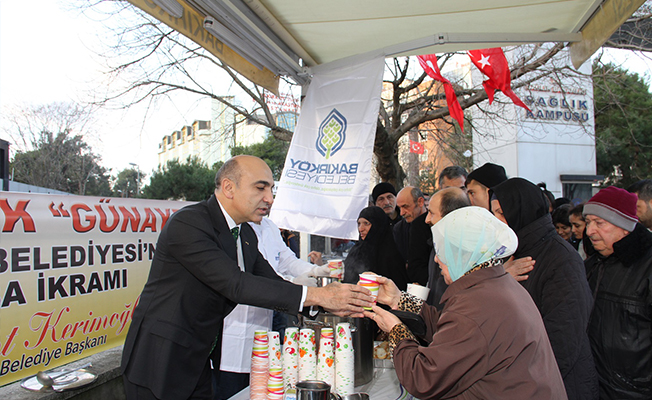 Bakırköy Belediyesi'nden en sıcak günaydın