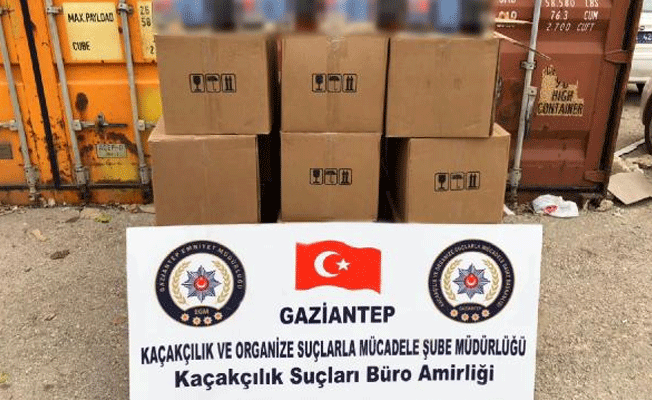 Gaziantep'te sahte içki operasyonu düzenlendi!