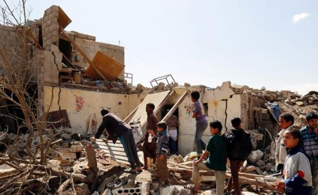 Suudiler Yemen'de pazar yerine saldırdı: 14 kişi yaşamını yitirdi