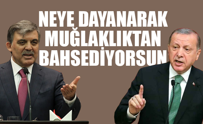Erdoğan'dan Gül'e KHK tepkisi: Üzücü