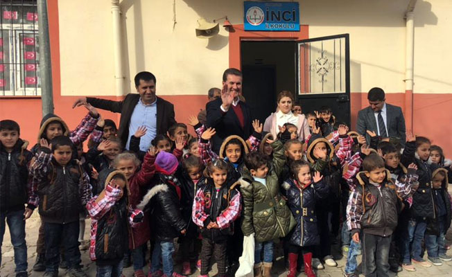 Sarıgül’den Cizreli çocuklara yeni yıl hediyesi