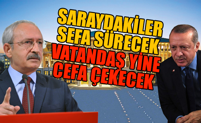 CHP lideri, Erdoğan'ın onayladığı bütçeyi sert sözlerle eleştirdi