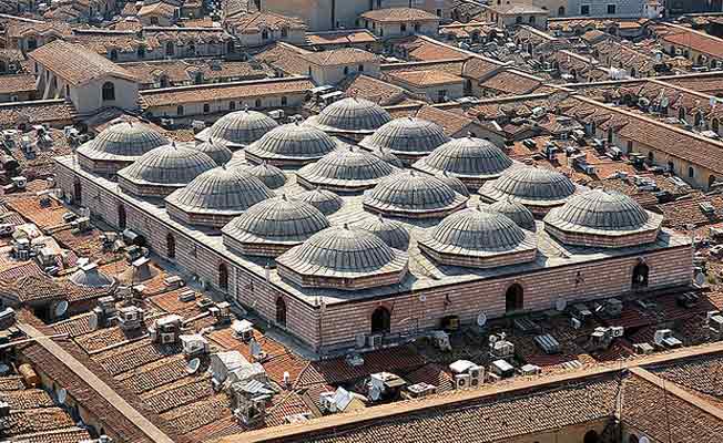 Kapalıçarşı'nın çatı restorasyonunda sona gelindi