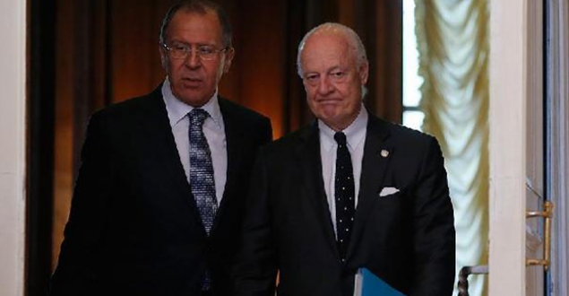 Mistura ve Lavrov, Cenevre'de Suriye'yi görüştü