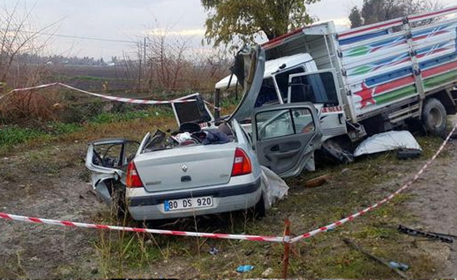 Osmaniye'de kaza: 3 ölü, 4 yaralı