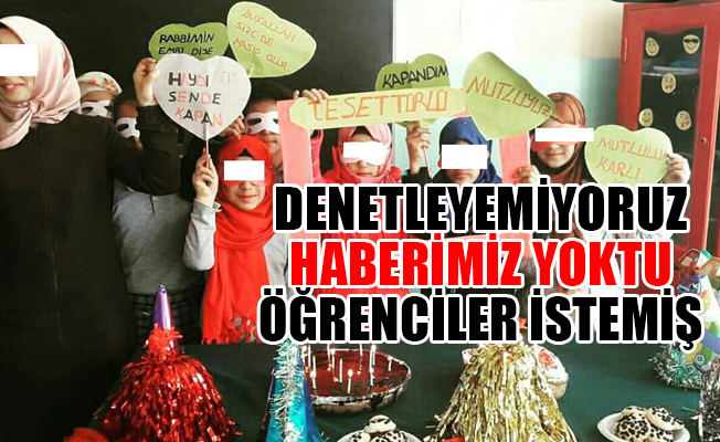 İlkokulda 'kapanma partisi'ne yetkililerden skandal savunma