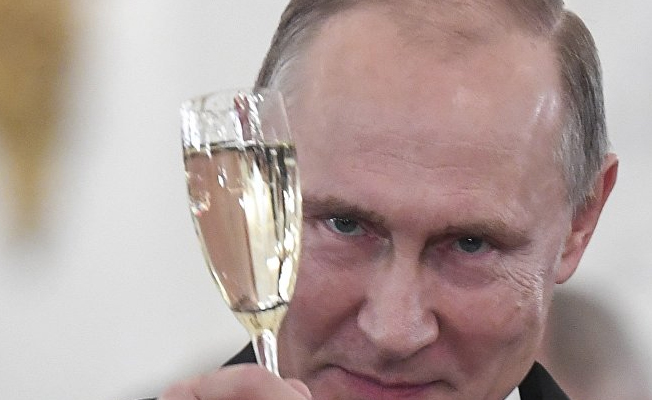 Putin'den yılbaşı mesajı