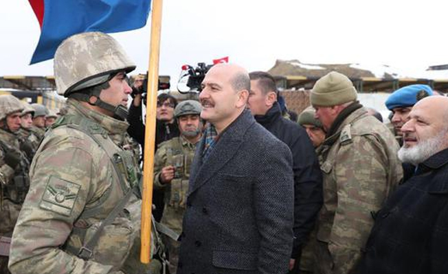 Erdoğan ve Yıldırım'ın Kato dağındaki askere yılbaşı mesajı